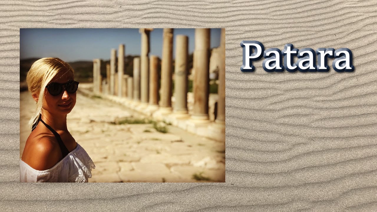 Patara plajı | Patara Antik Kenti | Kaş |Antalya