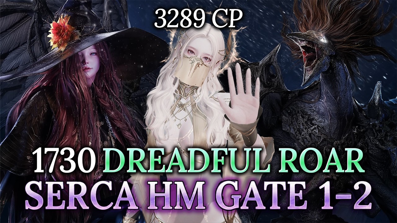 [Lost Ark]1730 Dreadful Roar Guardian Knight(333 Core) - Shadow Raid Serca Hard Gate 1-2