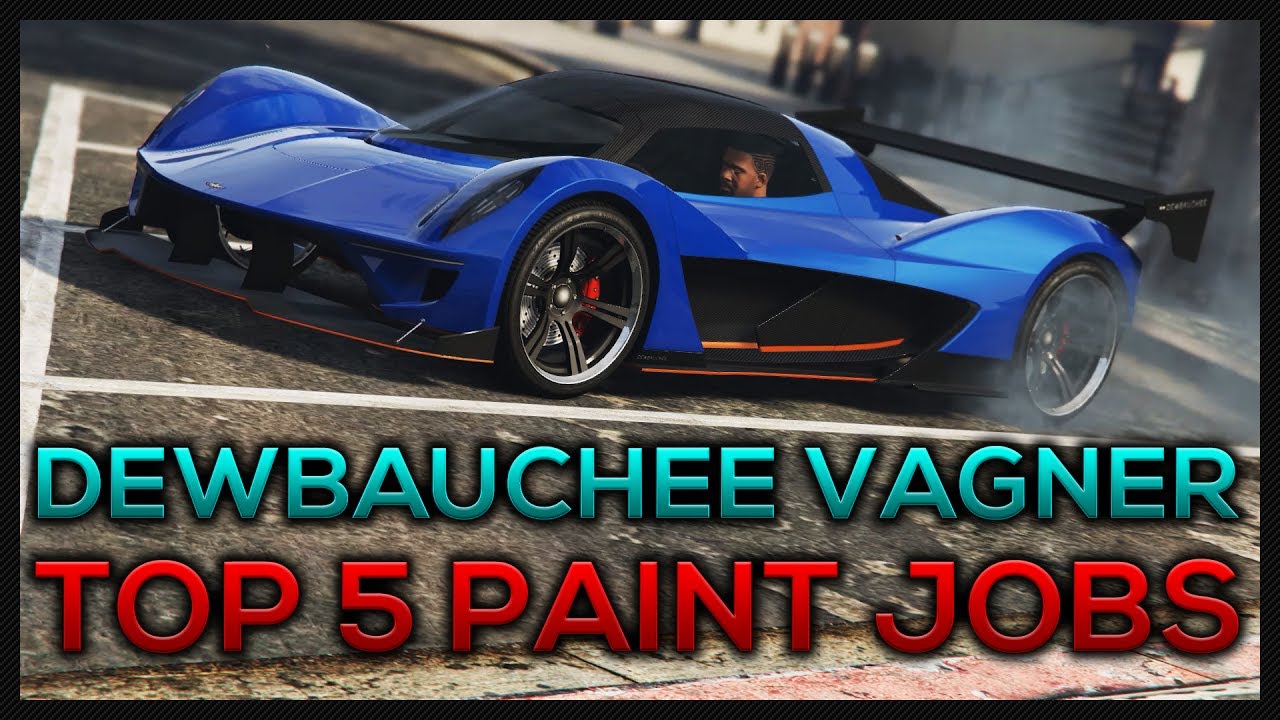 GTA 5 Online - Top 5 Dewbauchee Vagner Paint Jobs & Customization - GTA V Paint Job Ideas Series