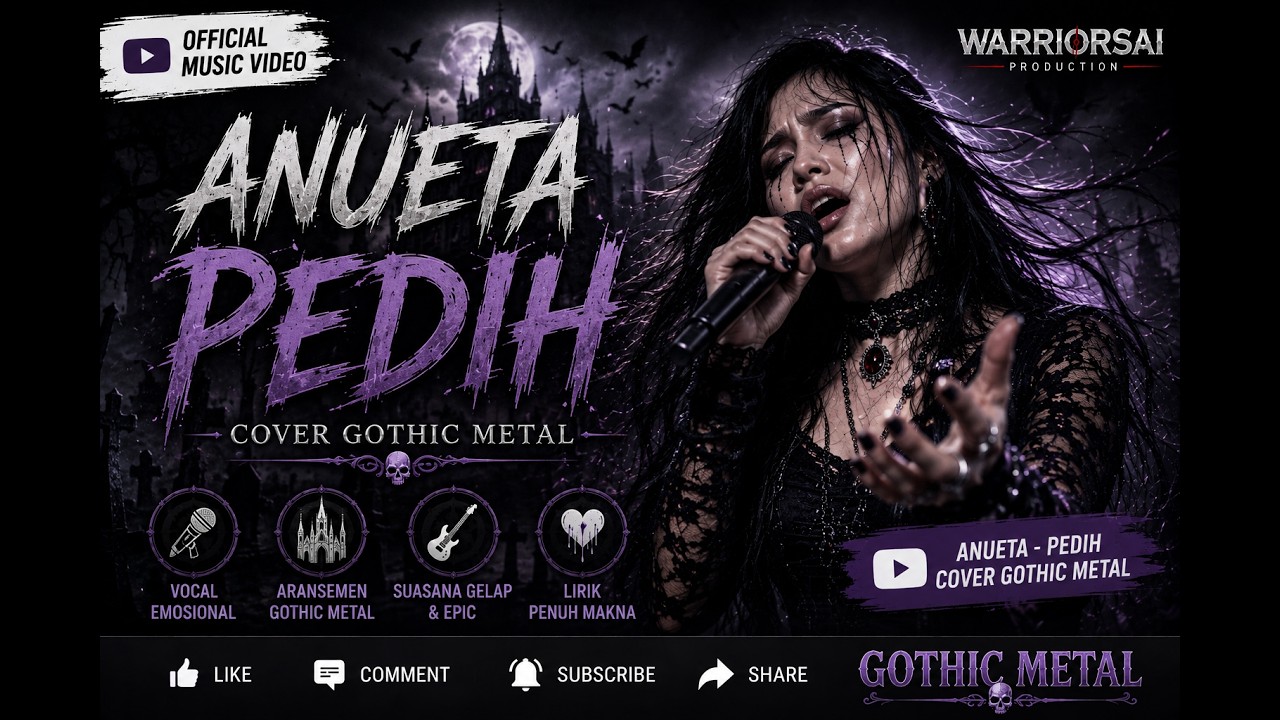 PEDIH – Gothic Metal Cover | ANUETA (Emotional Dark Version)