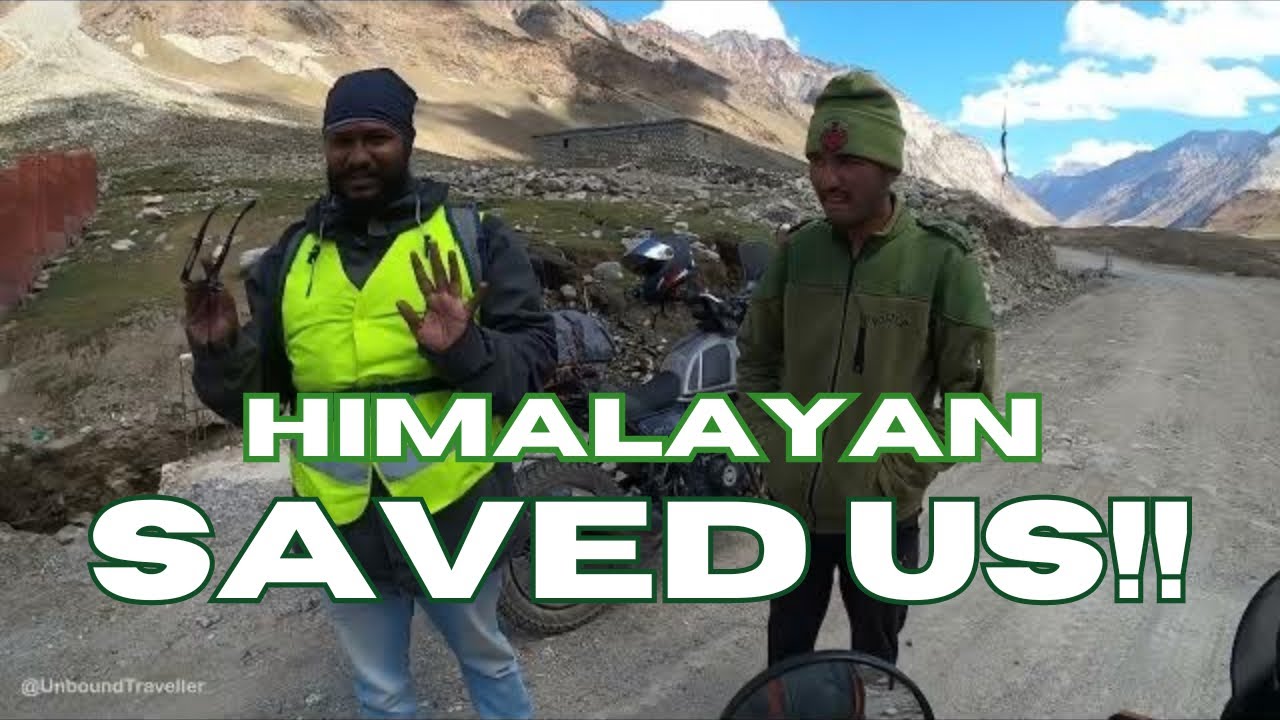 HIMALAYAN SAVED US! 290 KM Ride to Padum | Zanskar Region | Kargil Ride on Royal Enfield Himalayan