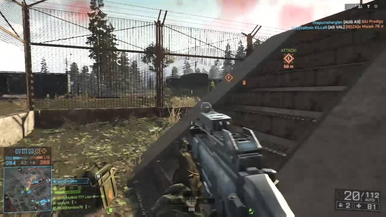 HyBrid 777 Lion blazing it on Battlefield 4
