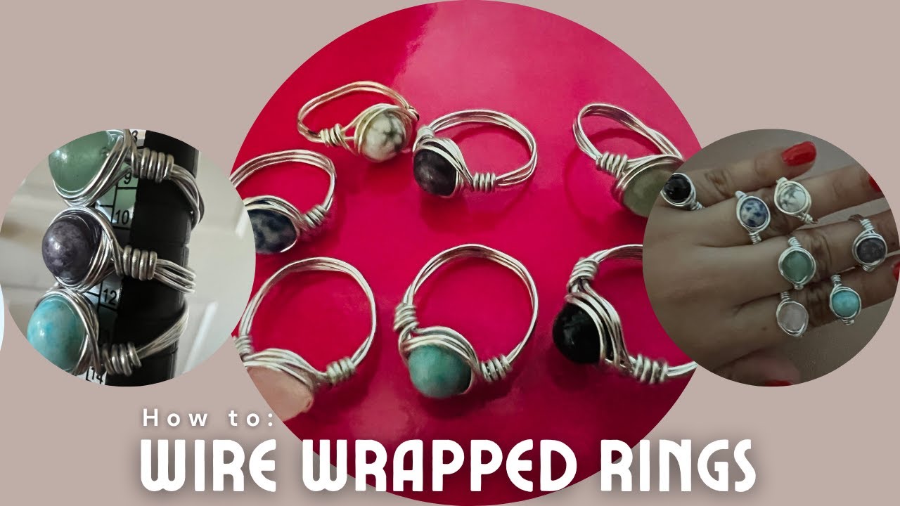 Wire Wrapped Rings Tutorial, HOW TO