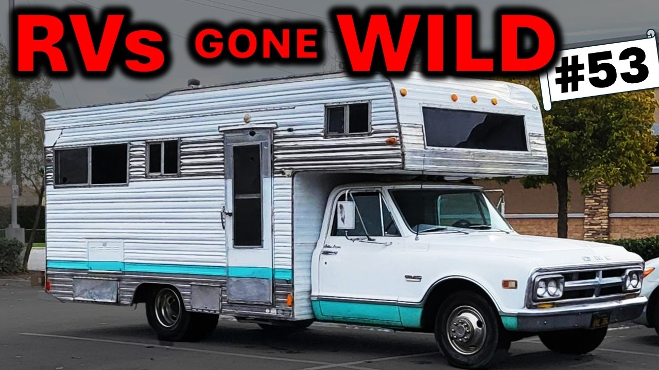 RVs Gone Wild #53 (Последний эпизод) Краш-тест, внедорожные машины, безумие | Глупые самодельные ...