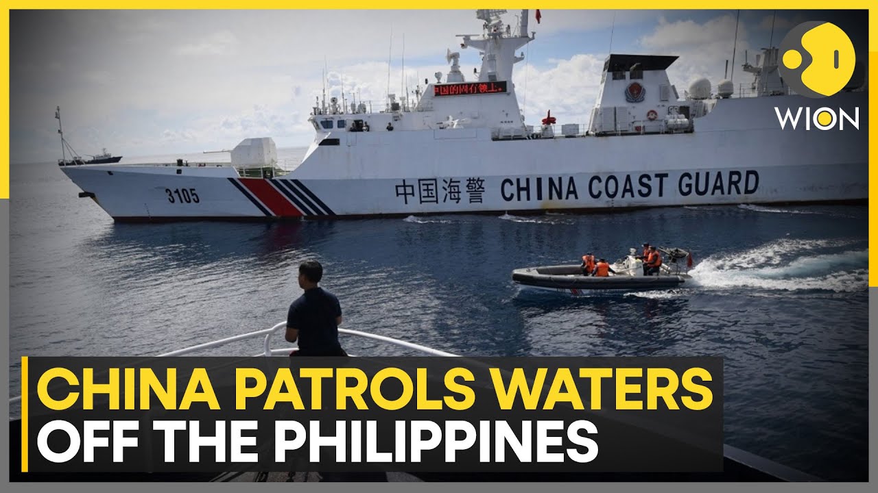 South China Sea Tensions: Chinese aircraft carrier spotted near the Philippines | WION News