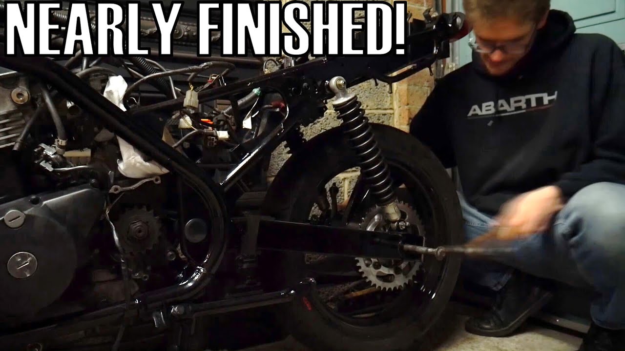 IT'S A BIKE AGAIN! SO Excited!!! [My Dream Bike Build Part 4] (Kawasaki ER5)