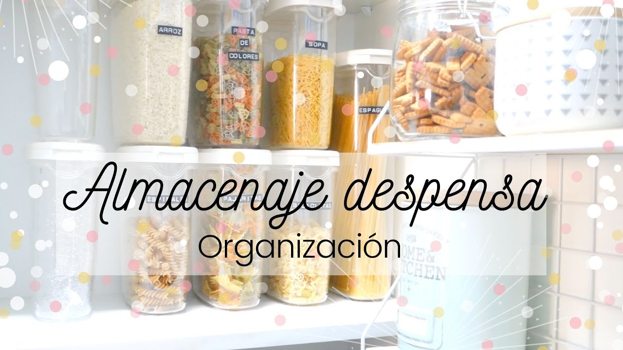 ALMACENAJE Y ORGANIZACIÓN DE LA DESPENSA: IDEAS E INSPIRACIÓN/ PANTRY ORGANIZATION 📦 LADYANDRIU