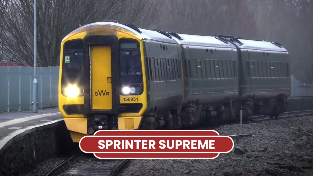 Sprinter Supreme at the Tarka Line’s northern terminus Barnstaple | 28.12.24