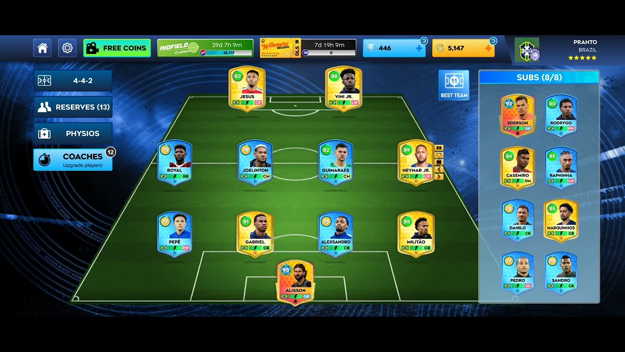 Which is the best formation in Dream League Soccer 2026? 