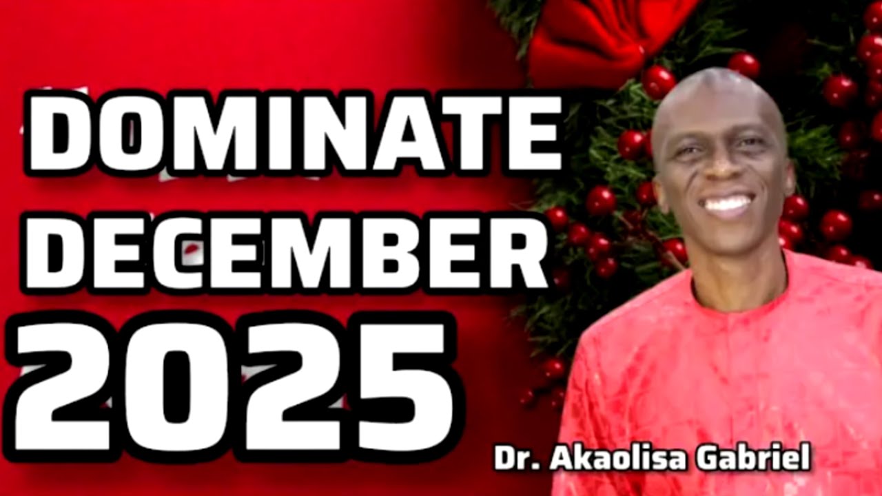 Dr. Akaolisa LIVE || DOMINATE DECEMBER
