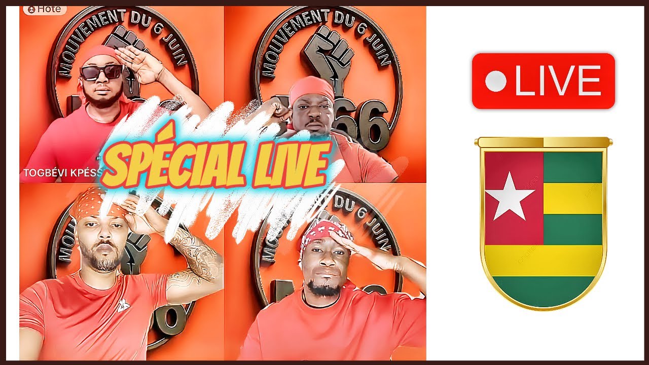 🔴 EN LIVE L'ACTUALIT&Eacute; POLITIQUE DU TOGO AVEC LES BLOGUEURS (11/09/2025)