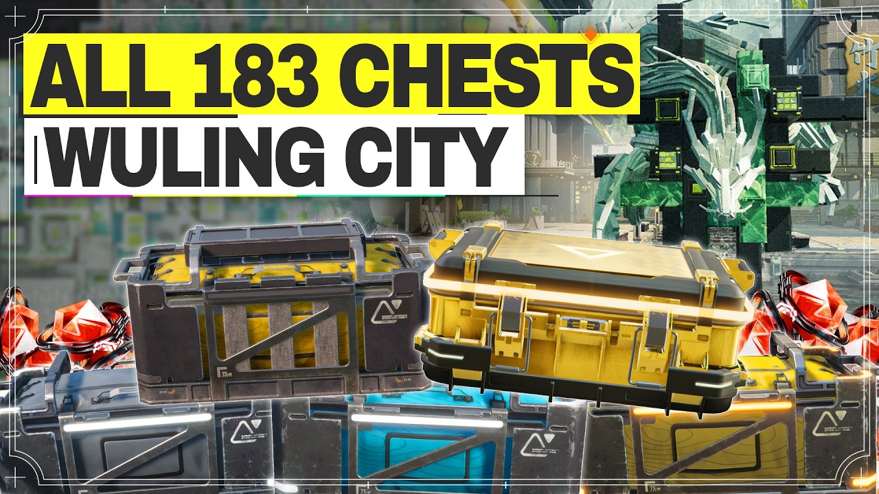 All Chest Locations in Wuling City - Wuling |【Arknights: Endfield】