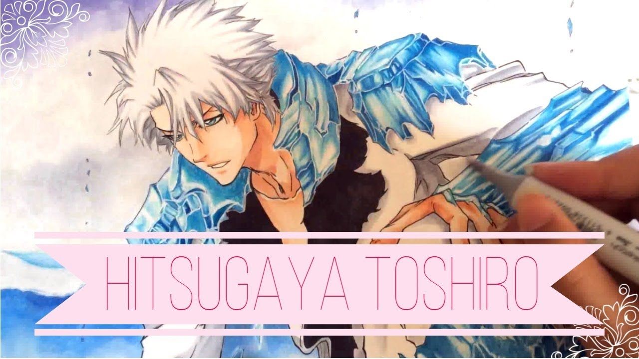 Speed Drawing - Hitsugaya Toshiro Adult #2 | Bleach