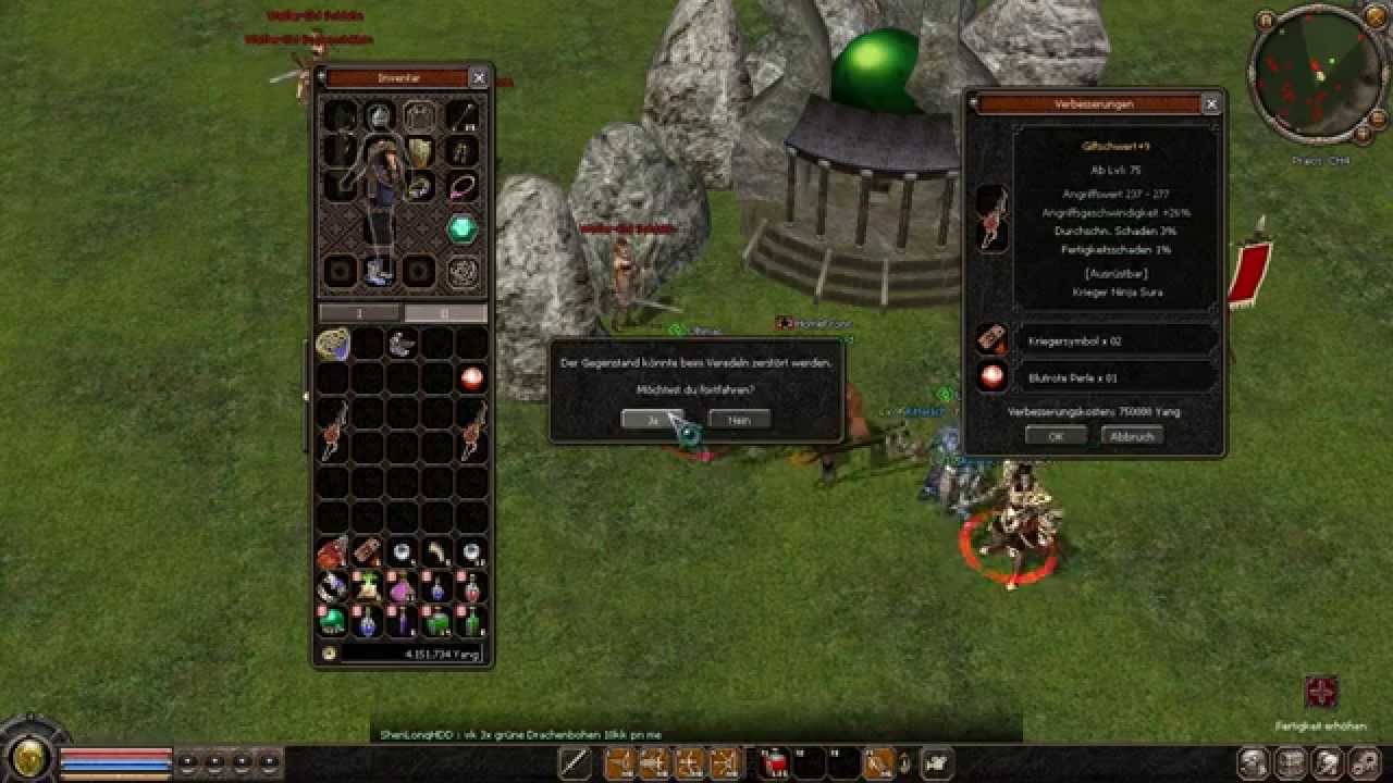Let´s Play Metin2 / Uppen EXTREM Gifti+9??? | Vossi