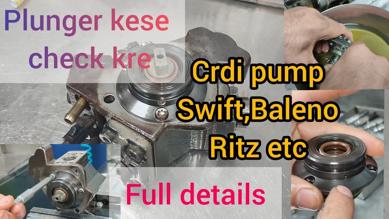 How to Check Cp1H3 Pump | Swift Diesel Pump Repair hindi | CRDI CRDI Pump Testing Dimet Expert