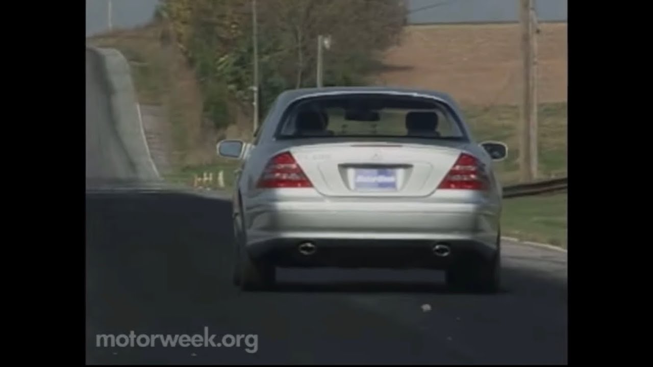 Motorweek 2001 Mercedes-Benz CL600 and S600 Road Test