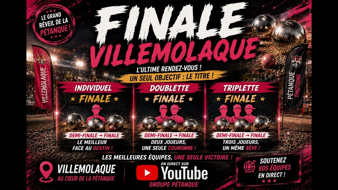 TOP300 DOUBLETTE FEMININ VILLEMOLAQUE EN DIRECT
