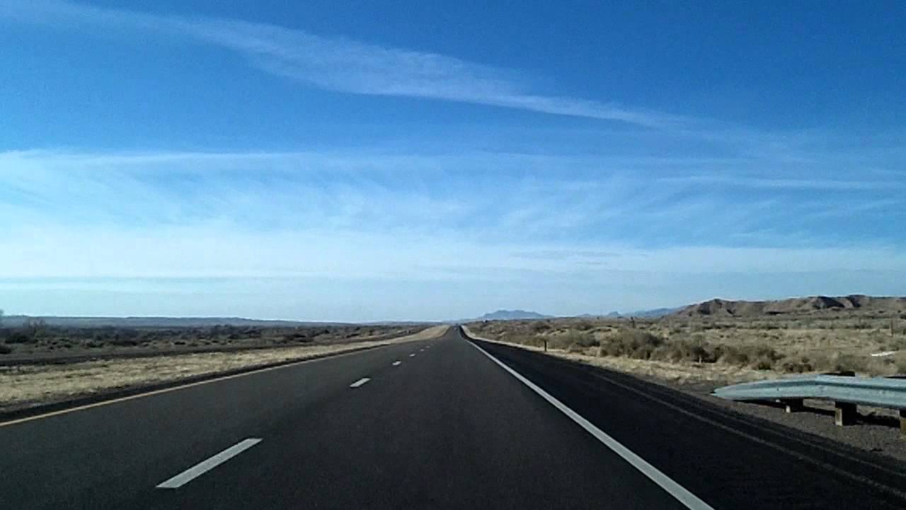 Albuquerque to Socorro, New Mexico Time Lapse Drive