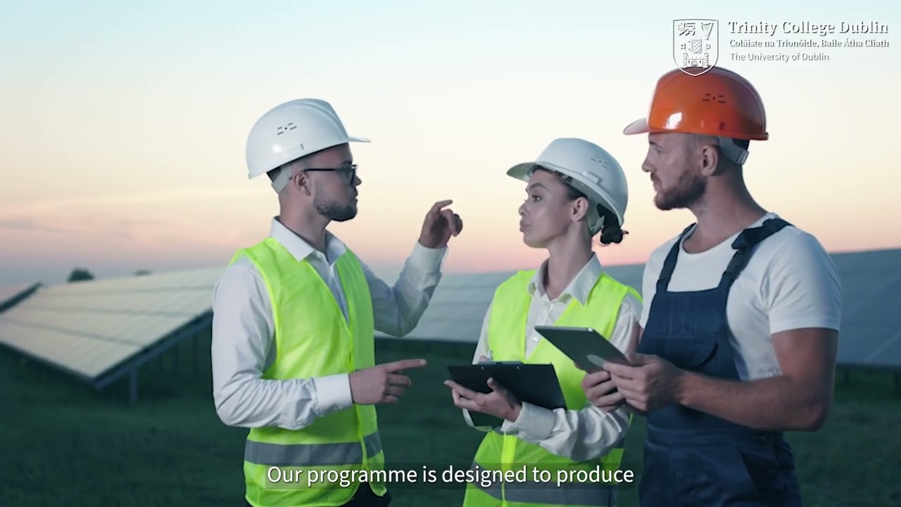 Discover the MSc in Engineering at Trinity College Dublin