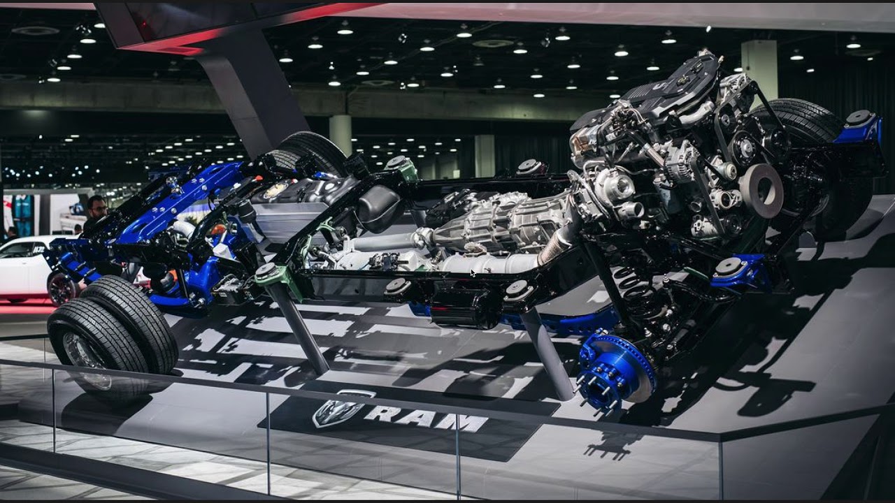 Схема системы контроля выбросов двигателя Ram 6.7 Cummins 2019 года