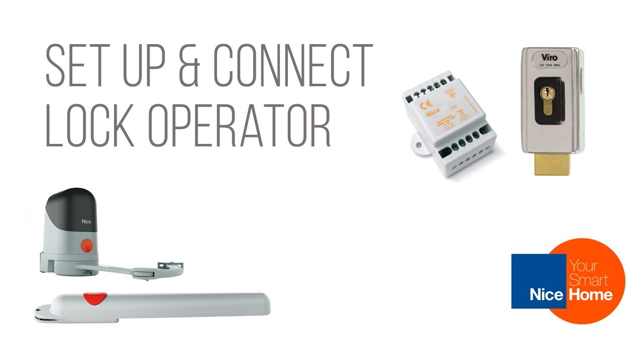 ARIA & MAESTRO - Connect EL100 Lock Operator & Electric Lock
