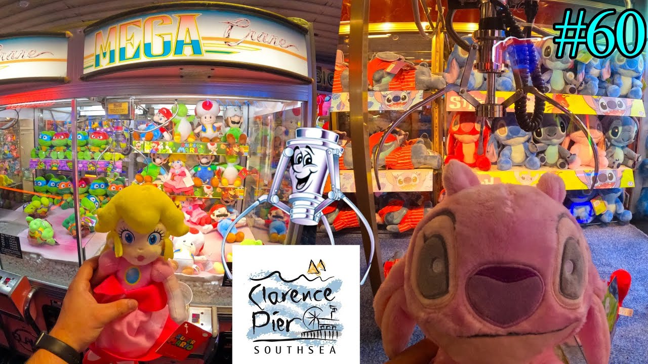 Claw Machines UK Episode #60 | Southsea Clarence Pier | First Play First Win
