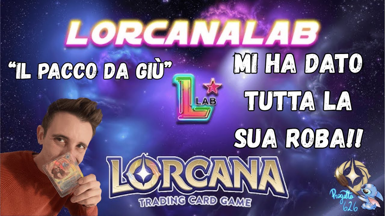 Tanino LorcanaLab mi ha mandato 10kg di Disney Lorcana - Aiutiamo il gioco e la community