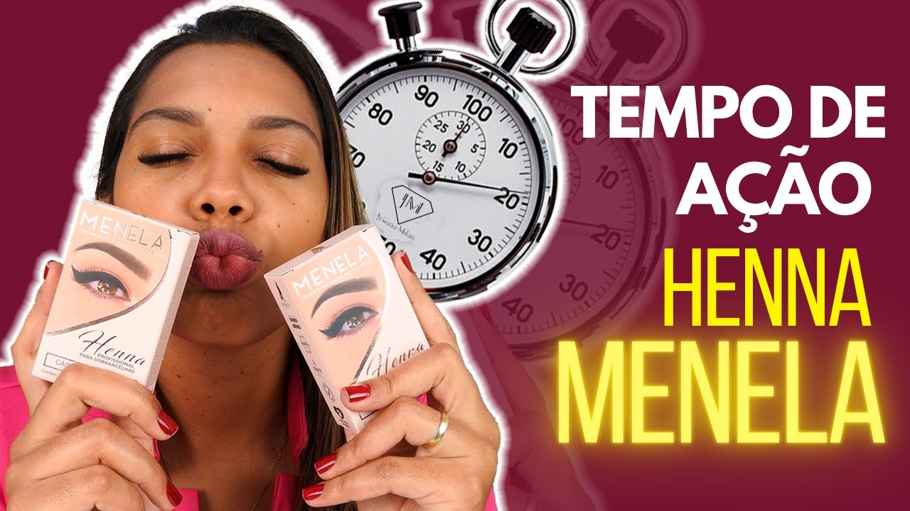 TEMPO DE AÇÃO DA HENNA MENELA | TESTE LOIRO ESCURO X CASTANHO ESCURO