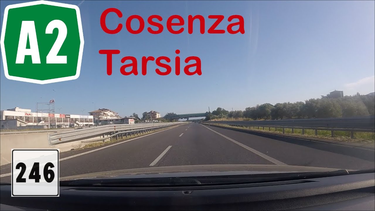 I - Autostrada A2 - Tratto ammodernato Cosenza-Tarsia