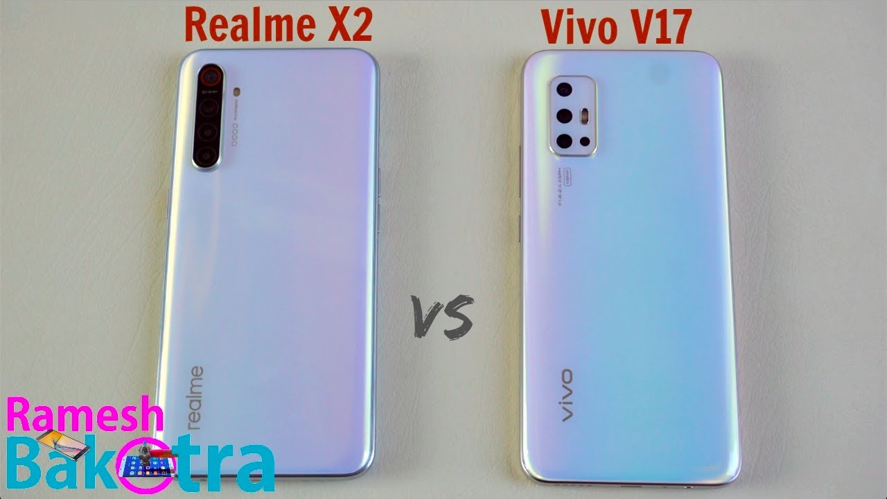 Realme X2 vs Vivo V17 SpeedTest and Camera Comparison