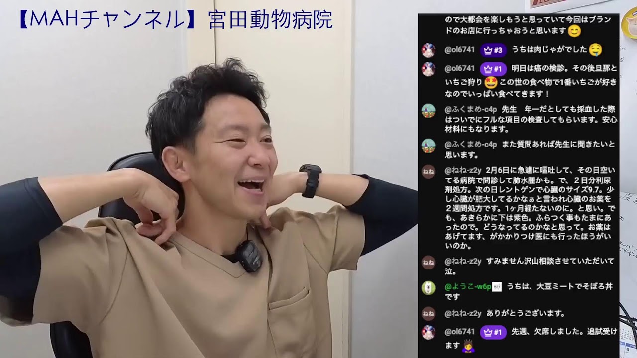 宮田動物病院 ライブ配信【MAHチャンネル】