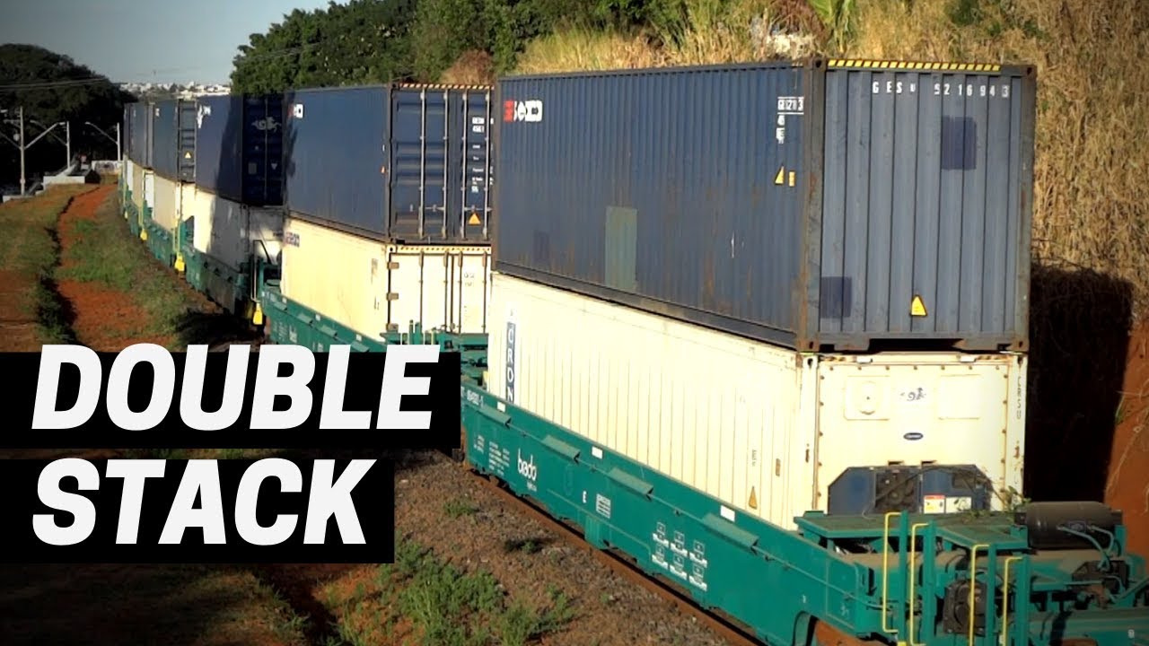 Primeiro Trem Double Stack do Brasil!