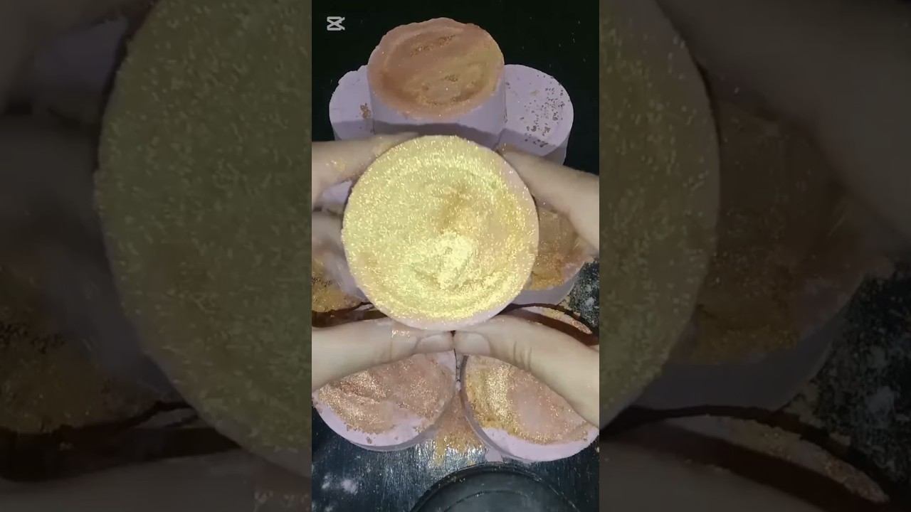 #backingsoda #ASMR #glitterygolden backing soda