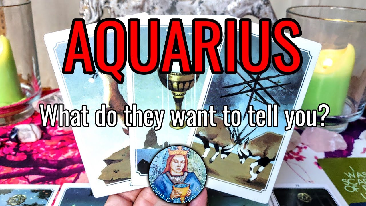 Aquarius - THEIR TRUE THOUGHTS AND FEELINGS REVEALED ♒ ~ They love you in an over reactive way!