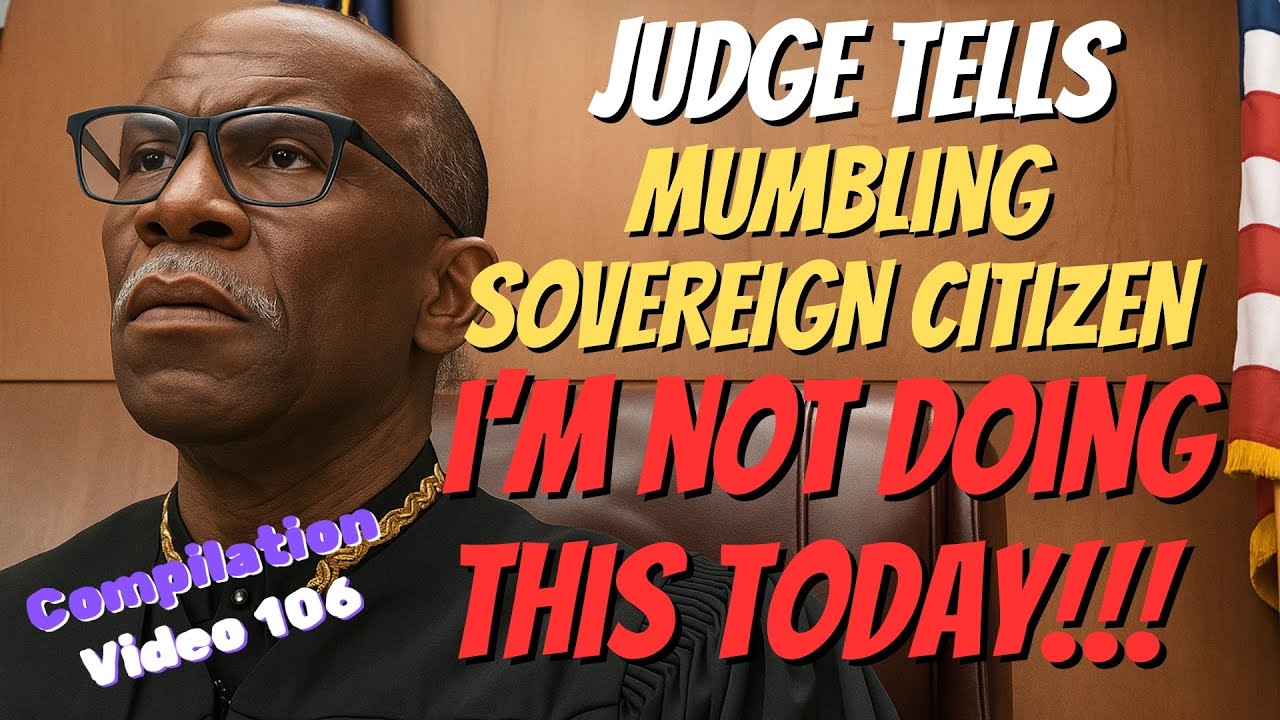 Sovereign Citizen's WILD Script COLLAPSES In Front Of No Nonsense Judge!