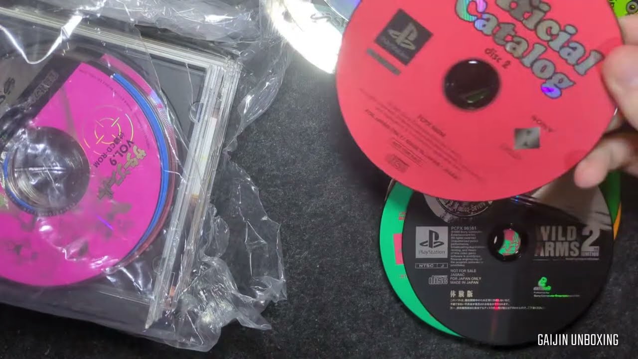 Opening a Bunch of Random Demo Discs