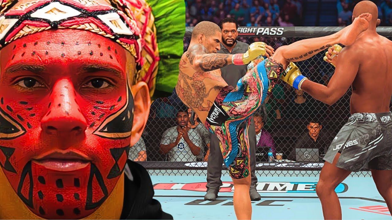 Peleando Como Alex Pereira en UFC 5