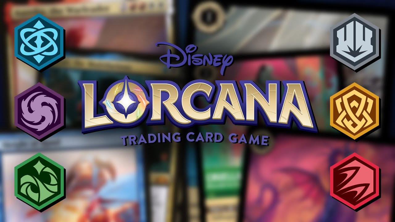 The Disney Lorcana Ink Colors...from Magic: the Gathering Players