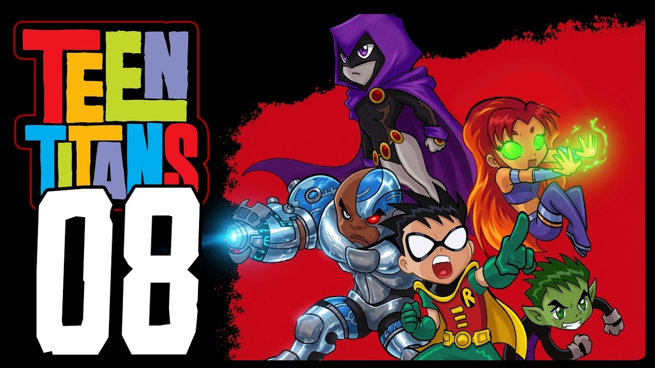 Teen Titans Walkthrough Part 8 (PS2, GCN, XBOX) Level 8 : Jail of Horror