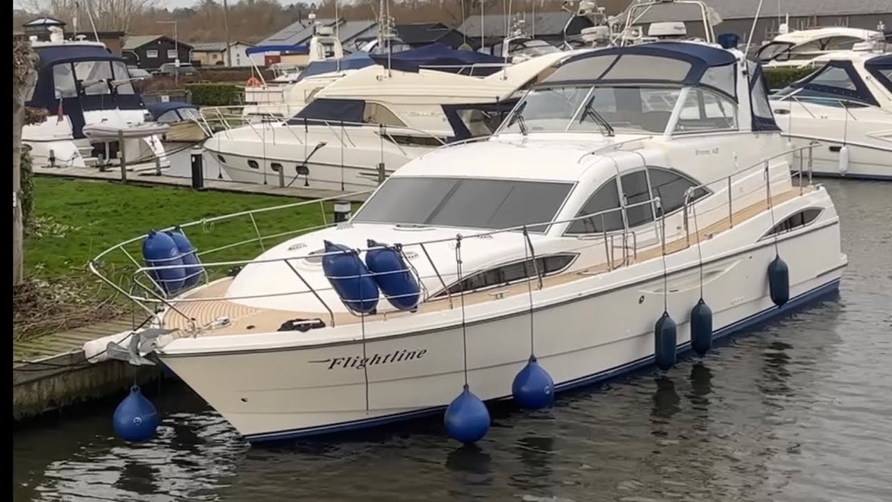 Broom 42 «Flightline» продаётся в Norfolk Yacht Agency
