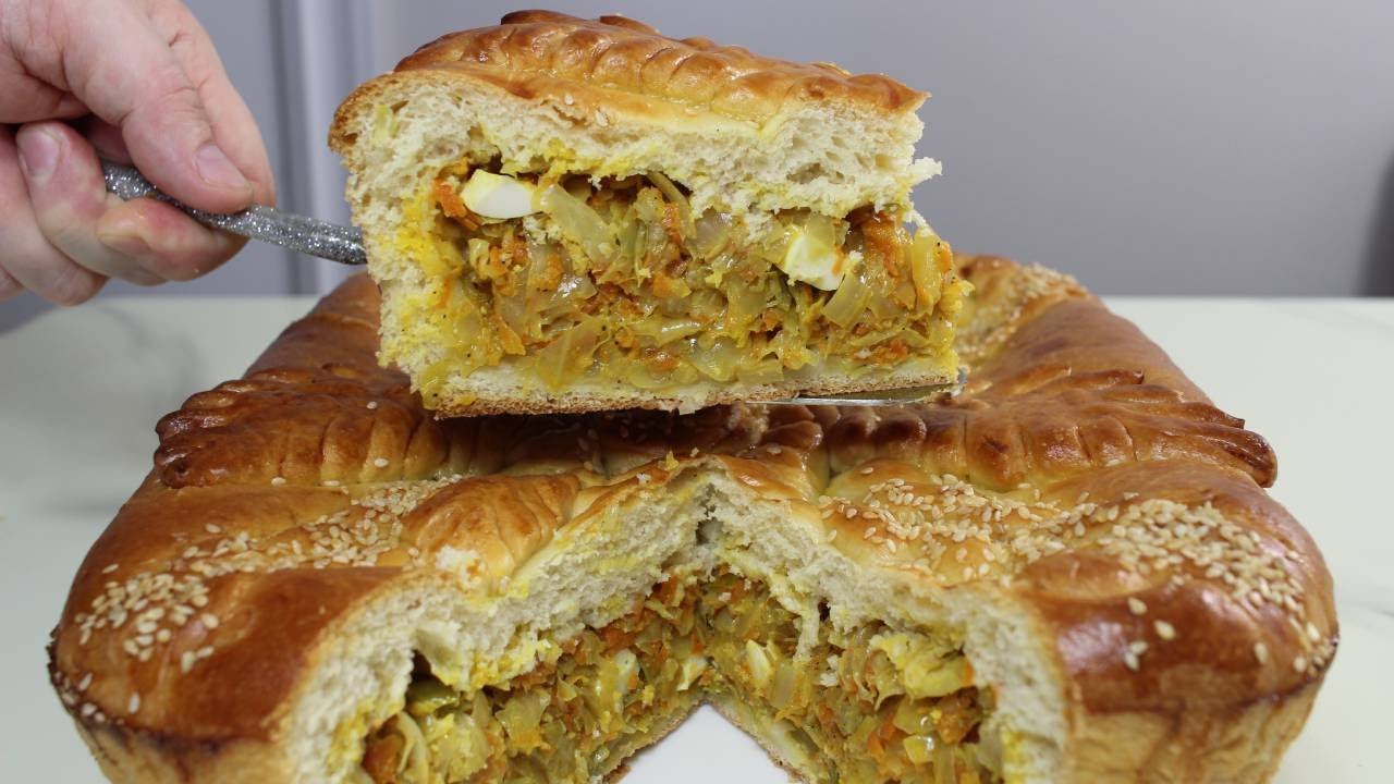 Нереально вкусный капустный пирог❗В любом сезоне ХИТ❗