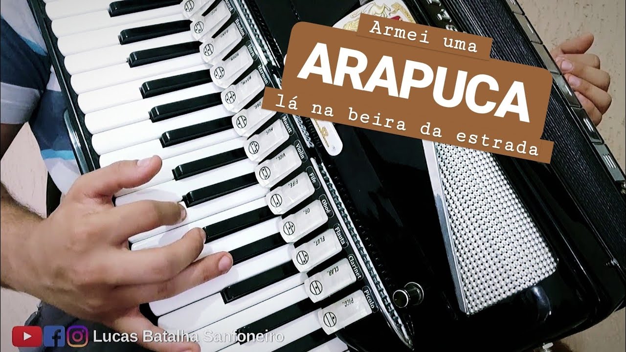 Como tocar ARAPUCA (Trio Parada Dura) - MÚSICA INTEIRA 100% COMPLETA