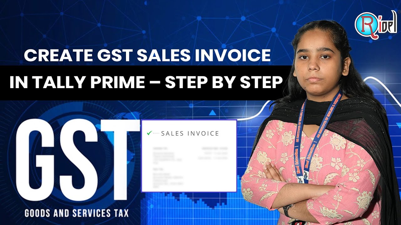 Create GST Sales Invoice in Tally Prime - Step by Step