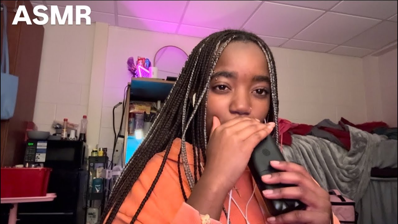 ASMR college roommate drama (cupped whispering)