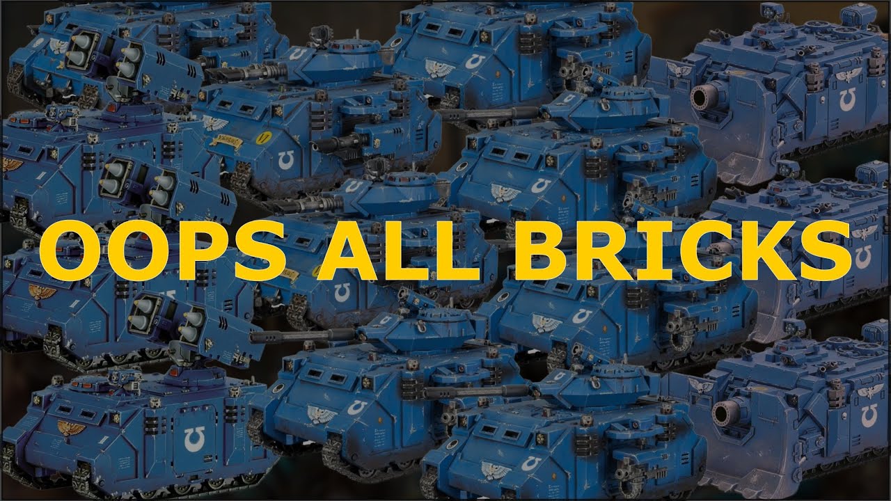 I Built An Army Only Using The Rhino Chassis [Warhammer 40,000 / 40k / Space Marines / 10th Edition]