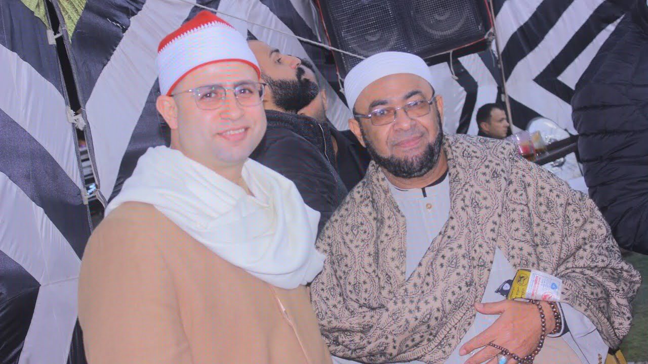 كلمة فضيلة الشيخ عامر شعبان عزاء المهندس القاسم محمد ابو العطا بصحبة القارئ الشيخ احمد السكري
