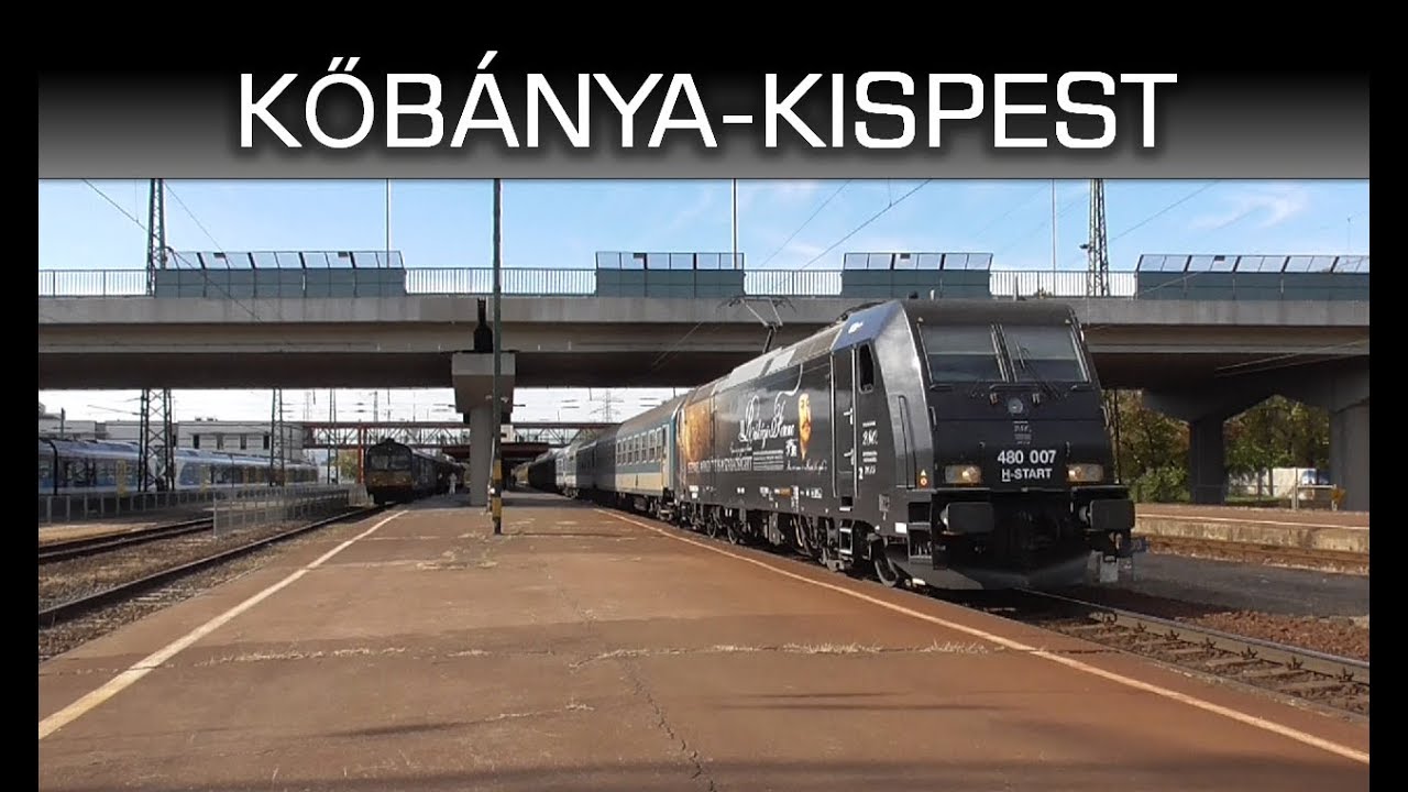 Vonatok Kőbánya-Kispesten / Trains in Kőbánya-Kispest