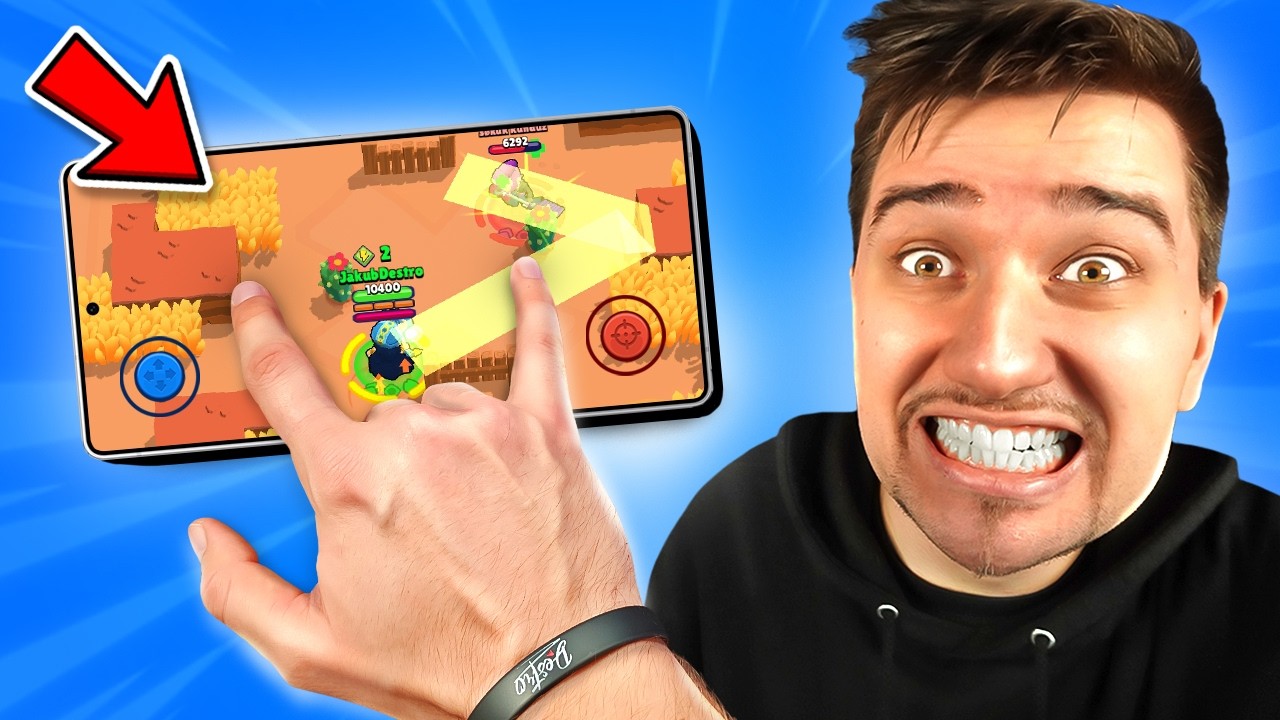 MŮŽU POUŽÍT JEN JEDNU RUKU! | Brawl Stars