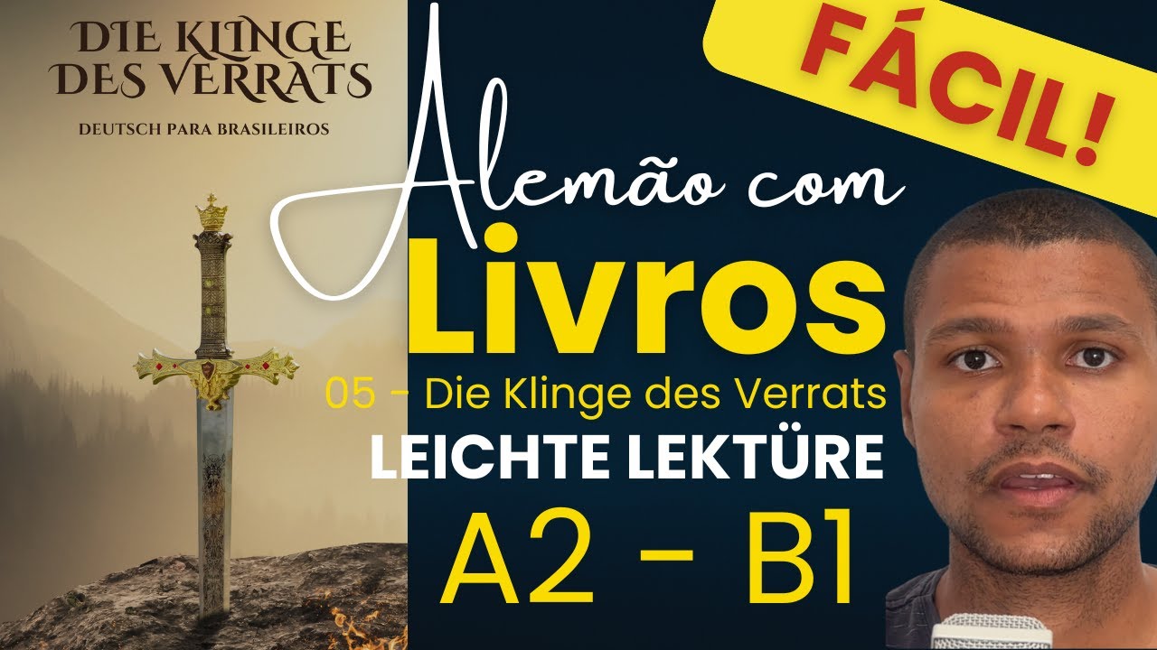 Livro #05 - Die Klinge des Verrats | Aprenda Alemão com Livros Adaptados