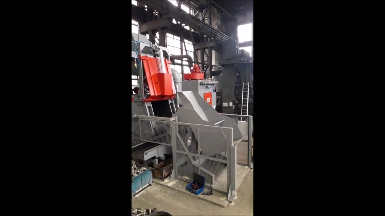 Masini de sablare cu role conveior Model G